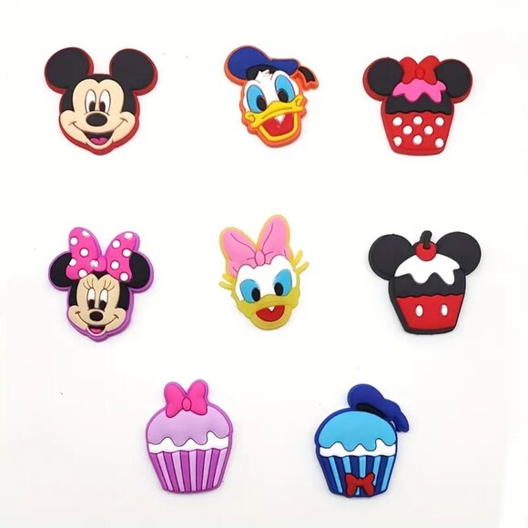 6 Pc Mickey & Friends Shoe Charms for Crocs - Picture 4 of 6